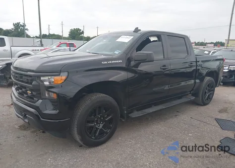 2024 Chevrolet Silverado 1500 4Wd Short Bed Custom from USA, damaged, VIN 3GCPDBEK3RG152467